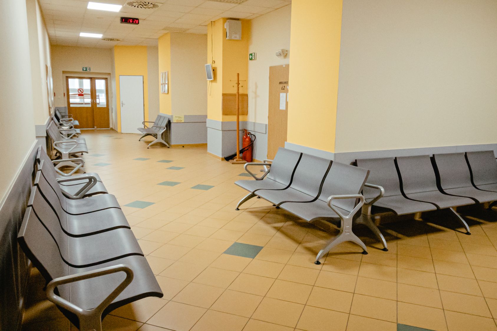 Přístup k ambulancím urologického oddělení